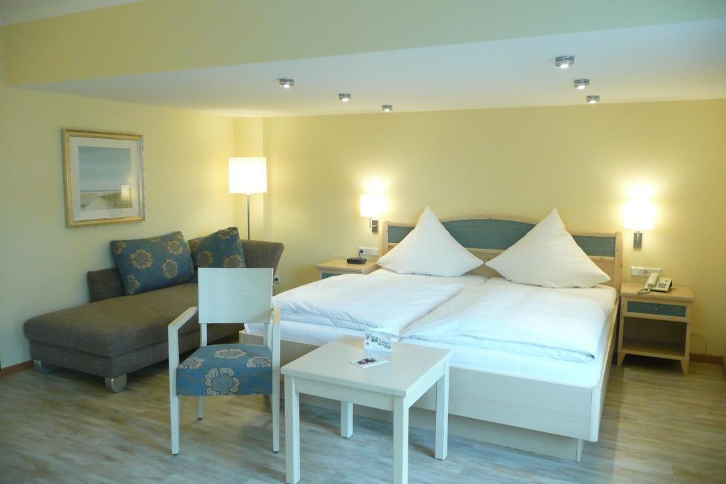 Seehotel Neue Liebe Cuxhaven Oda fotoğraf