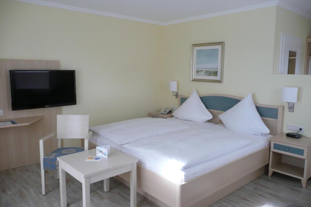 Seehotel Neue Liebe Cuxhaven Oda fotoğraf